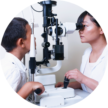 視能訓練士による小児眼科を含めた正確な検査が可能